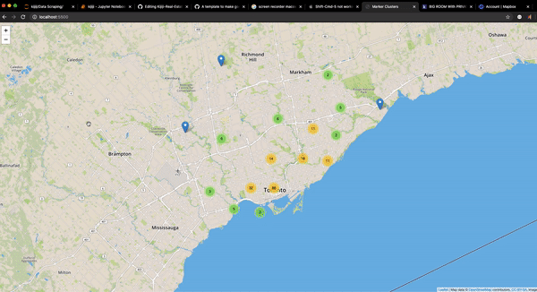 Kijiji Scraper & Map Plotter preview